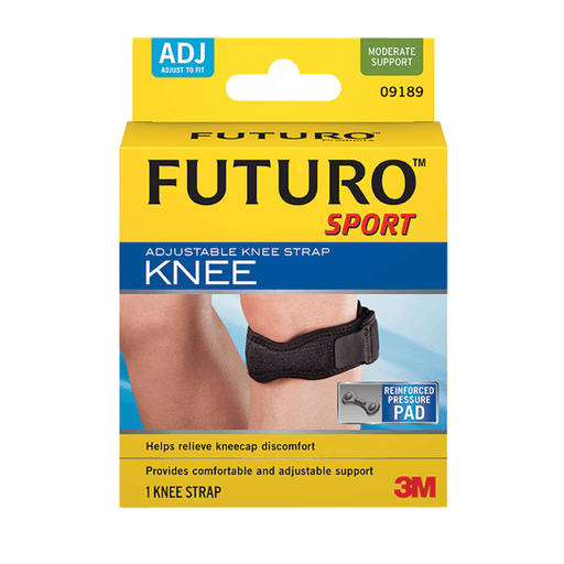 3M PSD FUTURO SPORT KNEE STRAP - Knee Strap, Adjustable, One Size, 3/pk, 4 pk/cs | Quantity - 1x CS