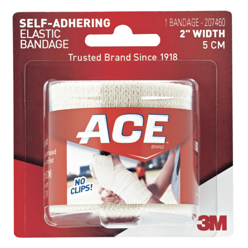 3M PSD ACE BRAND SELF-ADHERING ELASTIC BANDAGE - 2" Athletic Bandage, Self-Adhesive, 72/cs | Quantity - 1x CS