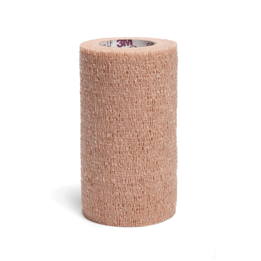 SOLVENTUM COBAN SELF-ADHERENT WRAP - Self-Adherent Wrap, 1" x 5 yds, Blue, 30/cs | Quantity - 1x CS