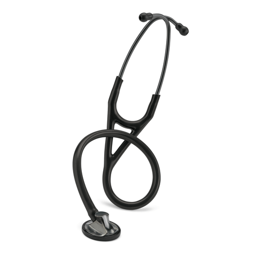SOLVENTUM LITTMANN MASTER CARDIOLOGY STETHOSCOPE - Stethoscope, 27" Black Plated Chestpiece & Ear tubes (Littmann items are only available for sale online by distributors authorized by 3M Littmann) | Quantity - 1x EA