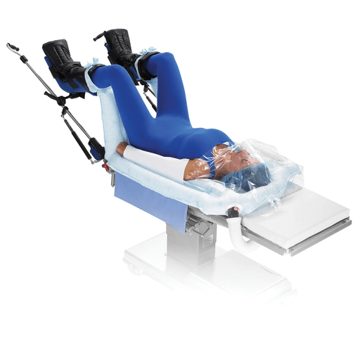 SOLVENTUM BAIR HUGGER UNDERBODY BLANKETS - Model 585 Lithotomy Warming Blanket, 74" x 36" with Drape, 24" x 24", 10/cs | Quantity - 1x CS