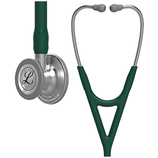 SOLVENTUM LITTMANN CARDIOLOGY IV STETHOSCOPE - Stethoscope, Hunter Green Tube, 27" (Littmann items are only available for sale online by distributors authorized by 3M Littmann) | Quantity - 1x EA