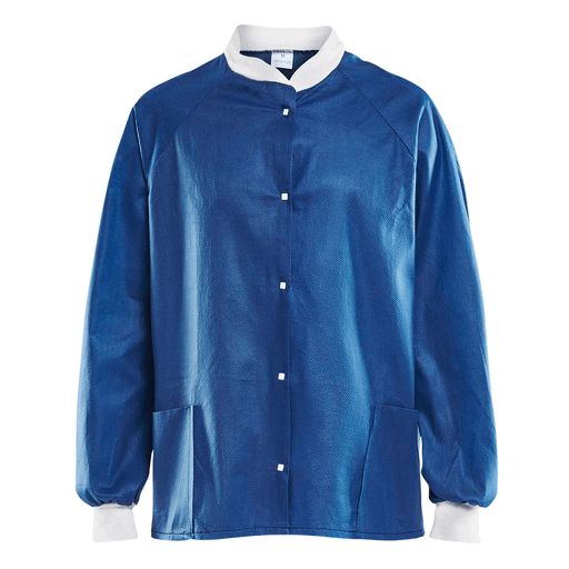 MOLNLYCKE BARRIER WEARING APPAREL - WARM UP JACKETS - Warm-Up Jacket, Small, Blue, 48/cs | Quantity - 1x CS