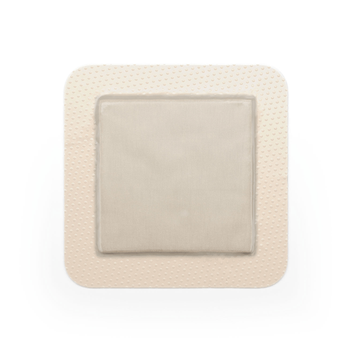 MOLNLYCKE WOUND MANAGEMENT - MEPILEX - Border Foam Dressing, Antimicrobial Self-Adherent Absorbent with Safetac Technology, 4" x 8", 5/bx, 7 bx/cs | Quantity - 1x CS