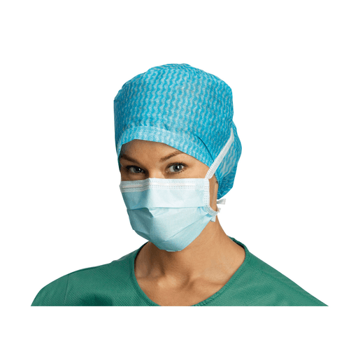 MOLNLYCKE BARRIER FACE MASK WITH TIES - Face Mask, 60/bx, 10 bx/cs (50 cs/plt) | Quantity - 1x CS