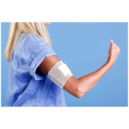 MEDI-TECH INTERNATIONAL MT SPANDAGE TUBULAR RETAINER NET - MT Spandage Tubular Retainer Net, Latex-Free, Pre-Cuts, Small Hand, Arm, Leg, Foot, Size 2, Length 24in, 50/cs | Quantity - 1x CS