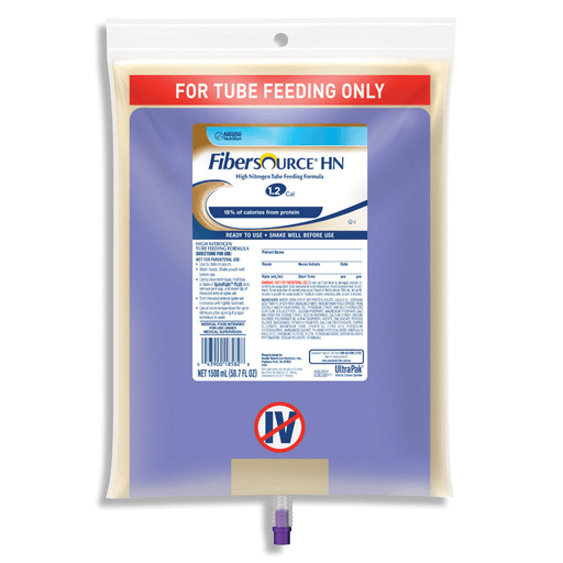NESTLE FIBERSOURCE HN - Fibersource HN SpikeRight Plus, 1500mL Closed System Containers, 4/cs (120 cs/plt) (Minimum Expiry Lead is 90 days; Non-Returnable)(Nestle products cannot be sold online without Nestle's prior written permission) | Quantity - 1x CS