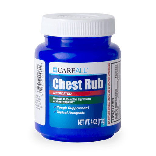 NEW WORLD IMPORTS CAREALL CHEST RUB - CareALL Medicated Chest Rub, 4 oz Jar, 24/cs | Quantity - 1x CS