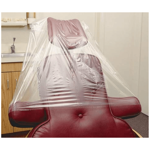 PALMERO BARRIER SLEEVES - Headrest Protector, 14 x 3 x 9, 250/bx (US SALES ONLY) | Quantity - 1x BX