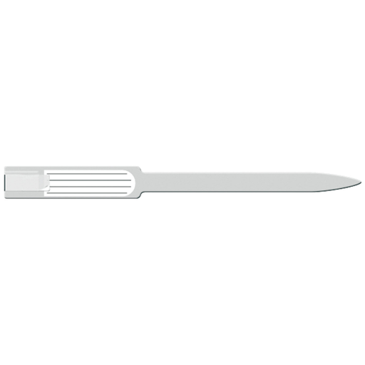 MEDICAL ID SOLUTIONS 10" SELF ADHESION INSERT WRISTBANDS - SOFT VINYL - Wristband, Adult/ Pediatric, Insert, Self Adhesion, Soft Vinyl, Clear, 250/bx | Quantity - 1x BX