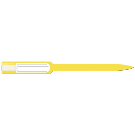 MEDICAL ID SOLUTIONS 10" SELF ADHESION INSERT WRISTBANDS - SOFT VINYL - Wristband, Adult/ Pediatric, Insert, Self Adhesion, Soft Vinyl, Clear, 250/bx | Quantity - 1x BX