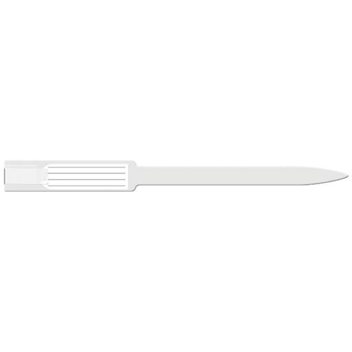 MEDICAL ID SOLUTIONS 10" SELF ADHESION INSERT WRISTBANDS - SOFT VINYL - Wristband, Adult/ Pediatric, Insert, Self Adhesion, Soft Vinyl, Clear, 250/bx | Quantity - 1x BX