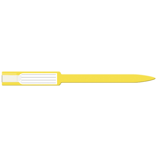 MEDICAL ID SOLUTIONS 10" SELF ADHESION INSERT WRISTBANDS - SOFT VINYL - Wristband, Adult/ Pediatric, Insert, Self Adhesion, Soft Vinyl, Clear, 250/bx | Quantity - 1x BX