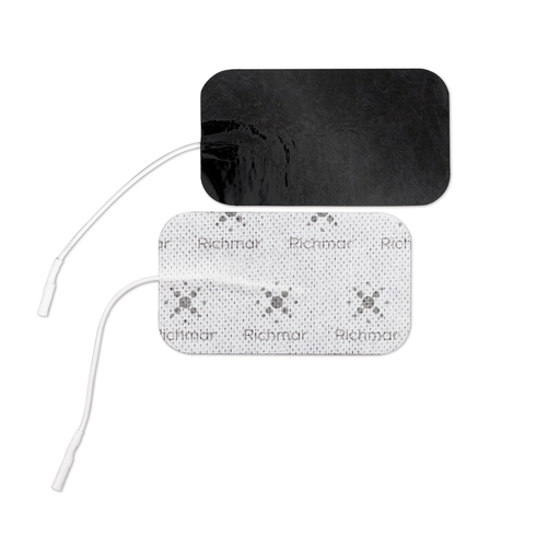 RICHMAR MULTISTIM ELECTRODES - MultiStim Electrodes, 5cm x 9cm (2 x 3.5), Rectangle, Cloth, 4/pk, 10 pk/bg, 1 bg/cs | Quantity - 1x CS