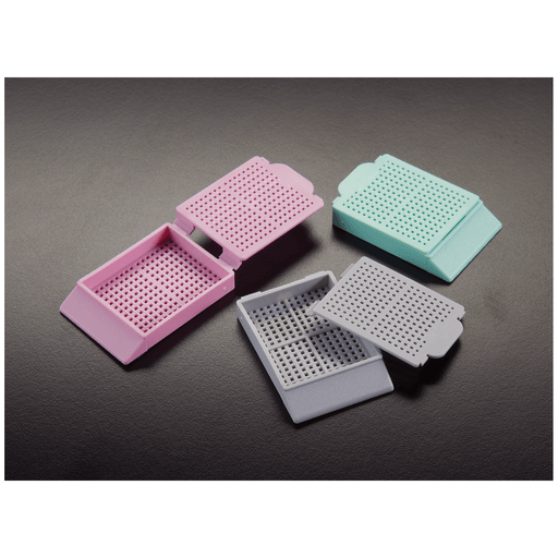 SIMPORT HISTOSETTE I BIOPSY PROCESSING/EMBEDDING CASSETTES - Biopsy Cassette, Pink, 500/bx, 3 bx/cs | Quantity - 1x CS
