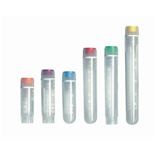SIMPORT CRYOVIAL VIALS - Vial, Lip Seal, External Thread, 3mL Volume, Self-Standing, 100/bg, 10 bg/cs | Quantity - 1x CS