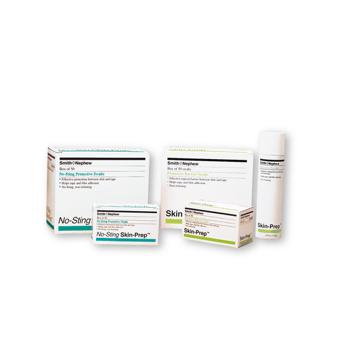 SMITH & NEPHEW SKIN-PREP PROTECTIVE DRESSINGS - Wipes Liquid Dressing, 50/pkg, 20 pkg/cs (105 cs/plt) (HAZMAT Fees Apply, cannot ship via Air or to AK, GU, HI, MP, PR, VI) | Quantity - 1x CS