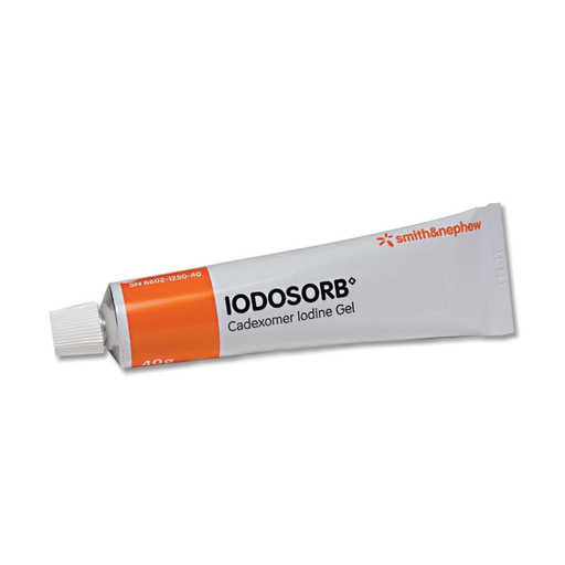 SMITH & NEPHEW IODOSORB WOUND GEL - Iodosorb Wound Gel, 40gm tube (0.9% Cadexomer Iodine), 12/pk | Quantity - 1x PK