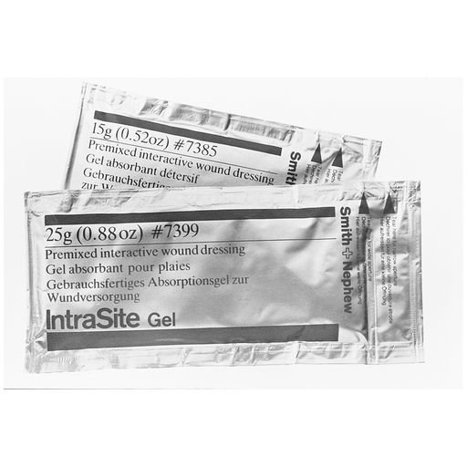 SMITH & NEPHEW INTRASITE HYDROGEL WOUND GEL - HydrogelWound Gel, 8g (.28 oz) Applipak, 10/pkg, 4 pkg/cs | Quantity - 1x CS