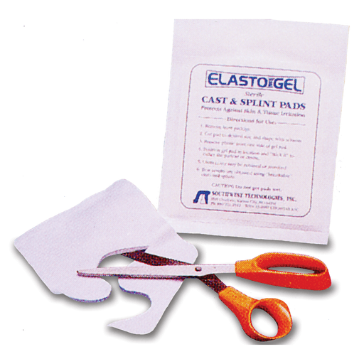 SOUTHWEST ELASTO-GEL CAST & SPLINT PADS - Cast/ Splint Pad, 6" x 8", 5/bx, 5 bx/cs | Quantity - 1x CS