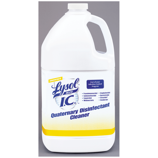 SULTAN LYSOL I.C. QUATERNARY DISINFECTANT CLEANER - Quarternary Disinfectant Cleaner (concentrate), Gallon Bottle (HAZMAT Fees Apply, cannot ship via Air or to AK, GU, HI, MP, PR, VI) | Quantity - 1x BTL