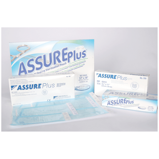 SULTAN ASSURE PLUS STERILIZATION POUCHES - Sterilization Pouch, 5" x 13", 200/bx | Quantity - 1x BX