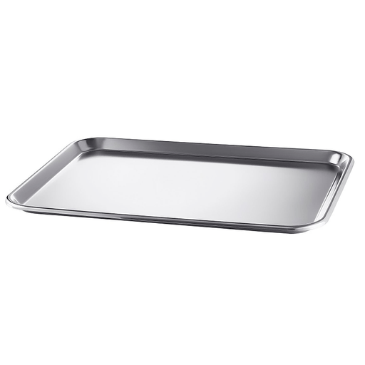 DUKAL TECH-MED INSTRUMENT TRAYS - Flat Instrument Tray, 19 1/8" x 12" x 5/8", fits Mayo Stand, Stainless Steel | Quantity - 1x EA
