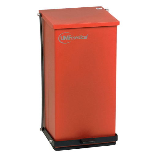 UMF MEDICAL WASTE CAN RECEPTACLE - Waste Can, 24 Qt, Red (DROP SHIP ONLY) | Quantity - 1x EA