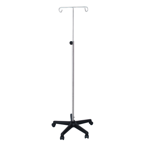 UMF MEDICAL I.V. STANDS - I.V. Stand, Stainless Steel, 2-Hook, Hand Wheel (DROP SHIP ONLY) | Quantity - 1x EA