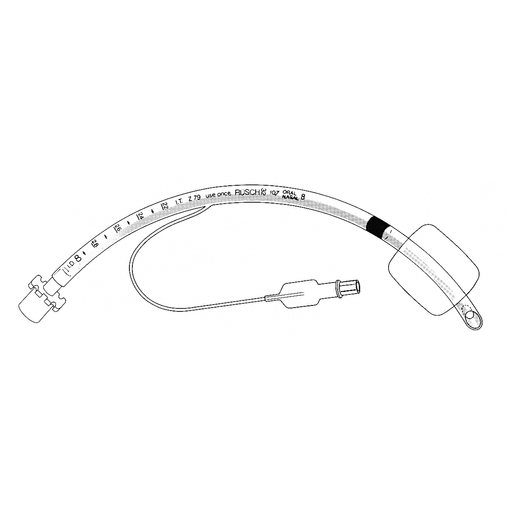 RUSCH ENDOTRACHEAL TUBES -- MURPHY/CUFFED - Endotracheal Tube, 7.5mm, 10/bx (on contract) | Quantity - 1x BX