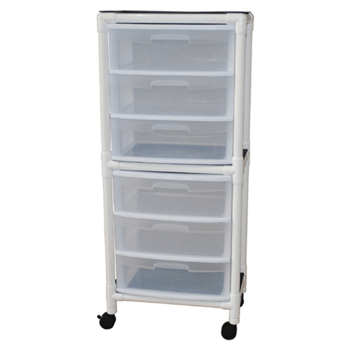 MJM SERIES "300" SPECIALTY/HANDY CARTS - Specialty Cart, 24 Pull Out Tubs & Mesh or Solid Vinyl Cover | Quantity - 1x EA