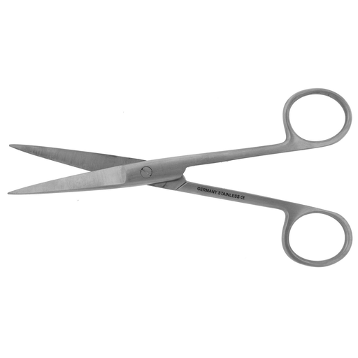 BR SURGICAL OPERATING ROOM (O.R.) SCISSORS - OR Scissor, Curved, Sharp/ Blunt, 5" | Quantity - 1x EA
