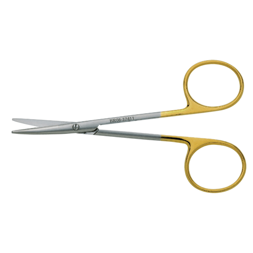 BR SURGICAL STRABISMUS SCISSORS - Strabismus Scissor, Curved, 4" TC | Quantity - 1x EA