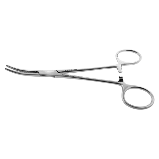 BR SURGICAL CRILE FORCEPS - Crile Forcep, 1x2 Teeth, Straight, 5" | Quantity - 1x EA