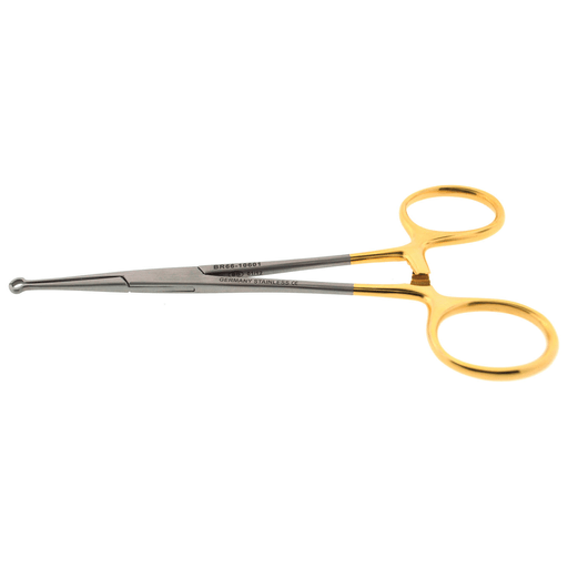 BR SURGICAL VASECTOMY FORCEPS - Vasectomy Forcep, 3mm Round Tip, 5" | Quantity - 1x EA