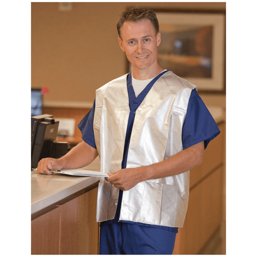 ENCOMPASS THERMOFLECT HYPOTHERMIA PREVENTION SYSTEM - Bouffant Cap, Youth, Medium, Silver, 50/cs | Quantity - 1x CS