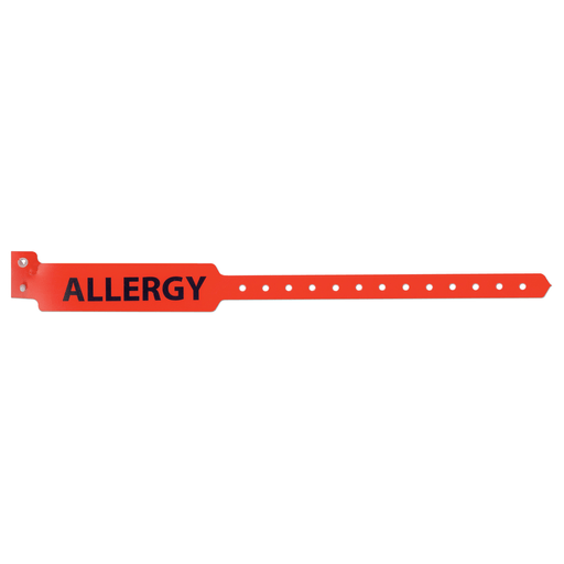 PRECISION DYNAMICS IMPRINTED ALERT BANDS - Alert Band CI Narrow, Fall Risk, Yellow, 500/bx | Quantity - 1x BX