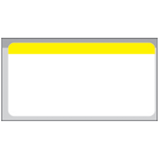 TIMEMED PATIENT CHARGE LABELING SYSTEMS - Patient Charge Labeling For Zebra Thermal Printers, " x 1", Yellow, 3500/rl | Quantity - 1x RL