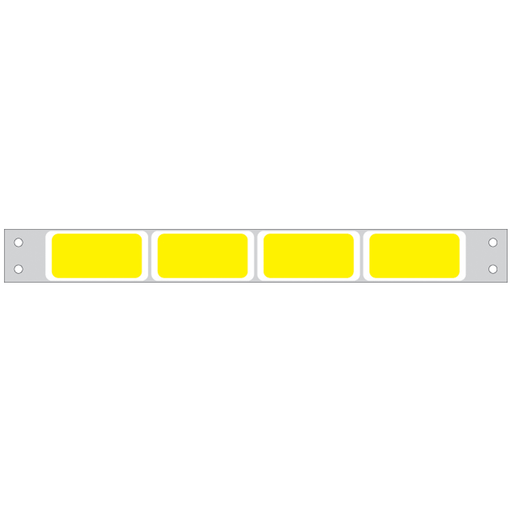TIMEMED COMPUTER LABELING SYSTEMS FOR PATIENT CHARGING - Patient Charge Labeling For The Allegro Printer, 1" x 2", Yellow, Permanent Adhesive, 1500/rl, 6 rl/bx | Quantity - 1x BX
