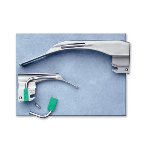 ADC FIBEROPTIC LARYNGOSCOPE BLADES - Size 3 Macintosh Blade, Medium Adult | Quantity - 1x EA