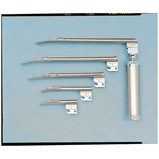 ADC FIBEROPTIC LARYNGOSCOPE BLADES - Size 3 Macintosh Blade, Medium Adult | Quantity - 1x EA