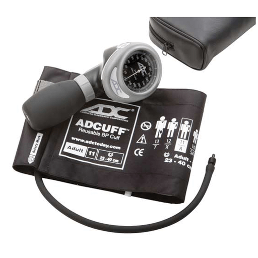 ADC DIAGNOSTIX 703 SERIES SPHYGMOMANOMETER - Adult Aneroid, Dark Green, Latex Free (LF) | Quantity - 1x EA