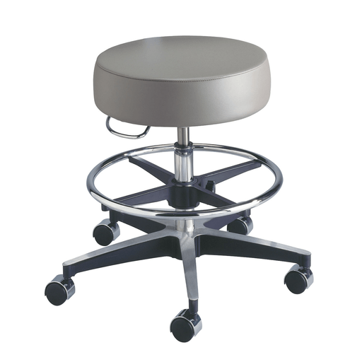 BREWER CENTURY SERIES PNEUMATIC STOOL - Century Stool, Pneumatic, 17"-24", Backrest | Quantity - 1x EA