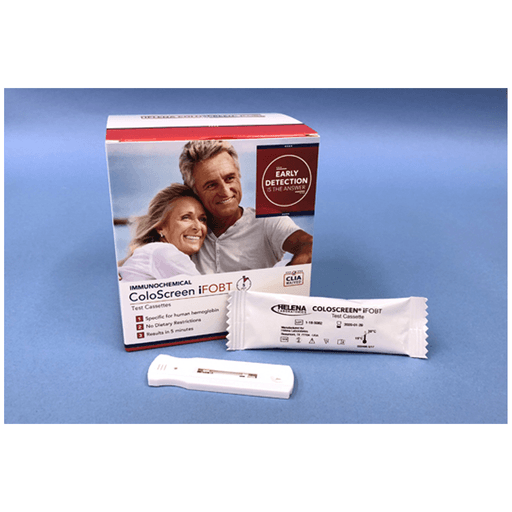 HELENA COLOSCREEN IFOBT - ColoScreen iFOBT Test Cassettes (30 Test Cassettes) | Quantity - 1x EA
