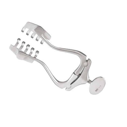 MILTEX JANSEN-WAGNER RETRACTOR - Jansen-Wagner Retractor, 5", 5 x 5 Sharp Prongs, Self-Adjusting | Quantity - 1x EA