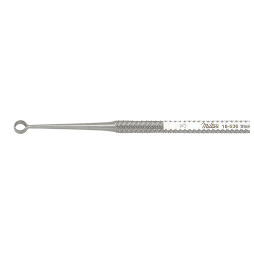 MILTEX HEATH CHALAZION CURETTES - Heath Chalazion Curette, 4", Size 1, 1mm | Quantity - 1x EA