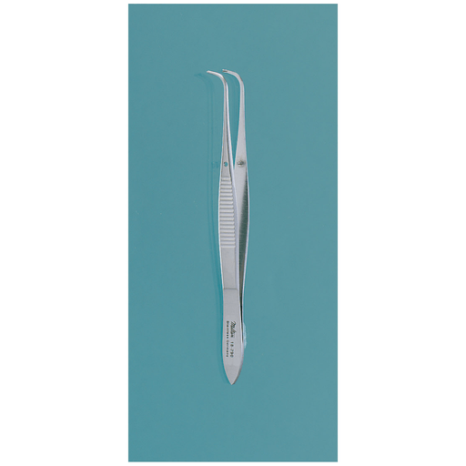 MILTEX IRIS TISSUE FORCEPS - Tissue Forceps, 4" Straight, Standard, 0.8mm Wide Tips | Quantity - 1x EA