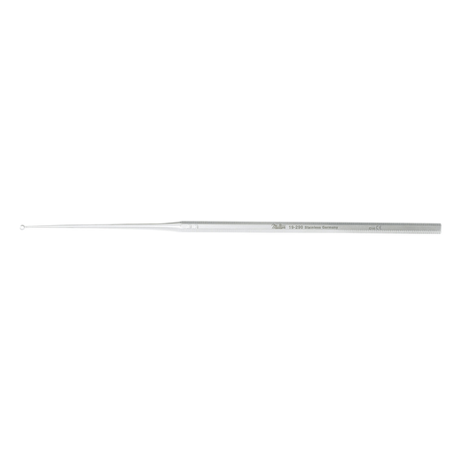 MILTEX BUCK EAR CURETTES - 00 Ear Curette, Blunt, Angled Size | Quantity - 1x EA