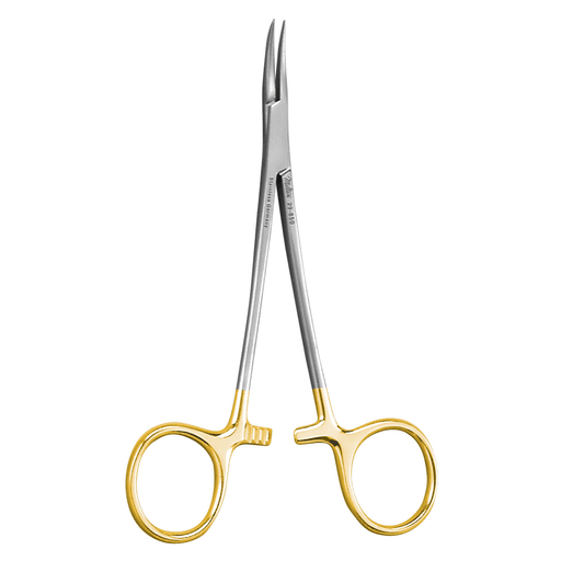 MILTEX NO SCALPEL VASECTOMY INSTRUMENTS - No Scalpel Vasectomy Hemostat, Sharp Point, Smooth Jaws, Curved, 5" | Quantity - 1x EA