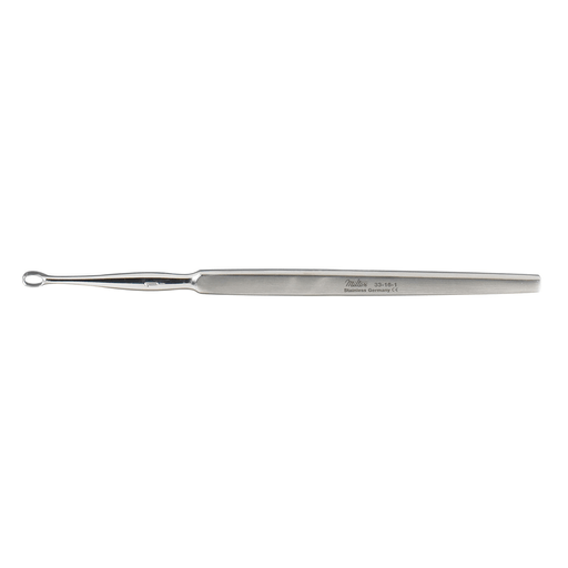 MILTEX PIFFARD DERMAL CURETTES - Dermal Curette, Size 1, 5" Oval Narrow Handles | Quantity - 1x EA